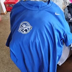 Nike Kids Blue Kansas City Tee